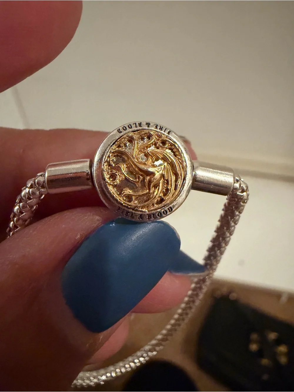 Pandora x Game of Thrones House Sigil Stark Targaryen Bracelet